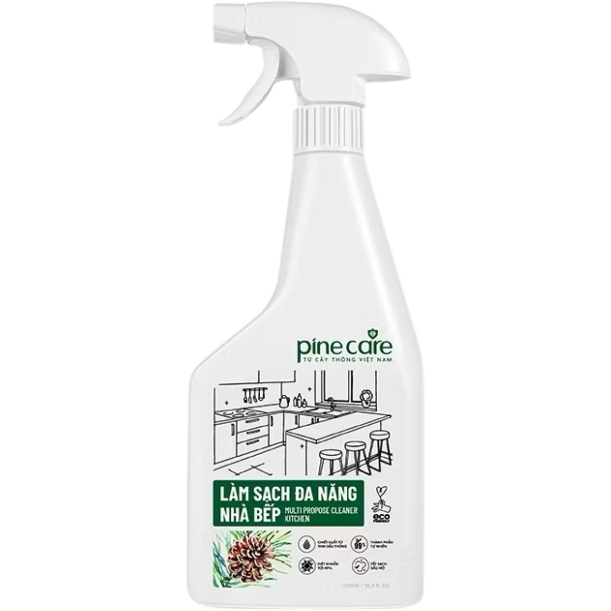 PineCare Natural Multi-Purpose Bathroom Cleaner 500ml