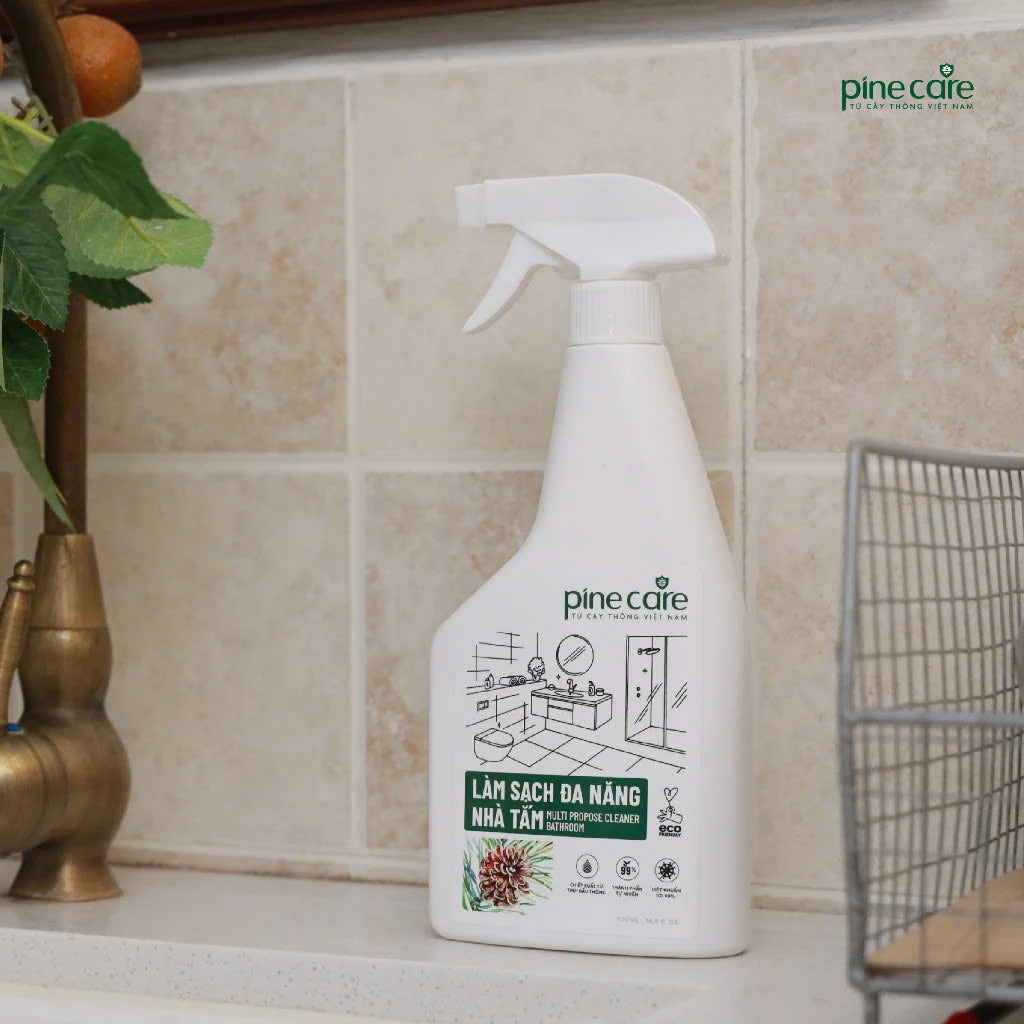 Combo of 03 bottles of dishwashing liquid 500ml, PineCare multi-purpose cleaner for kitchen 500ml and bathroom 500ml