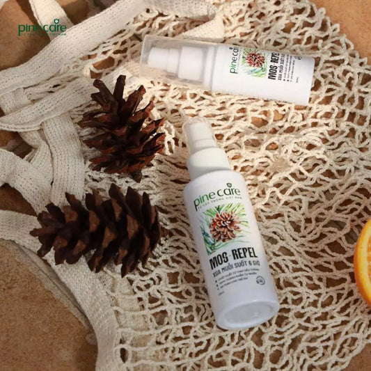 Combo of 02 PineCare mosquito repellent sprays with natural ingredients, effective in repelling mosquitoes for up to 6 hours 50ml, 100ml
