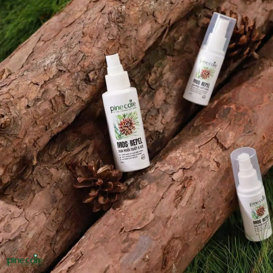 Combo of 02 PineCare mosquito repellent sprays with natural ingredients, effective in repelling mosquitoes for up to 6 hours 50ml, 100ml