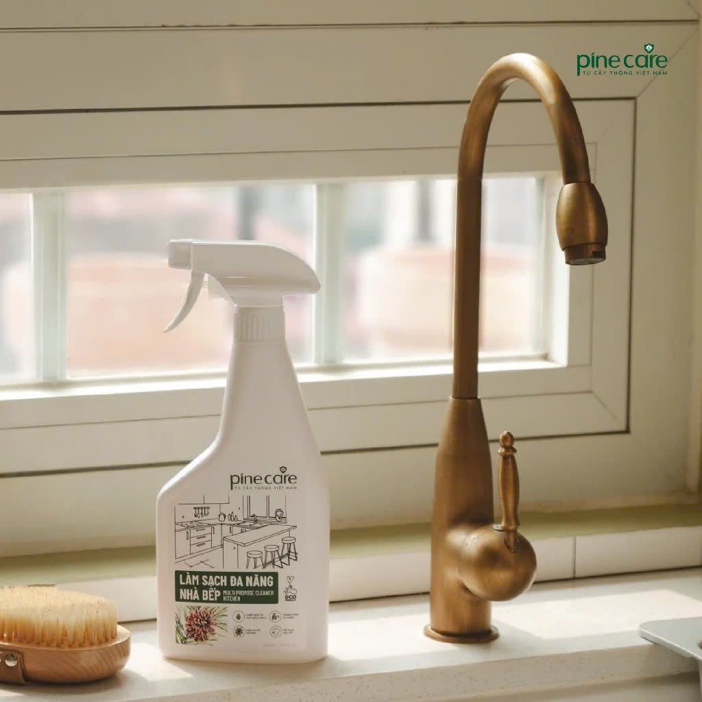 Combo of 02 bottles of dishwashing liquid 500ml and PineCare multi-purpose kitchen cleaner 500ml